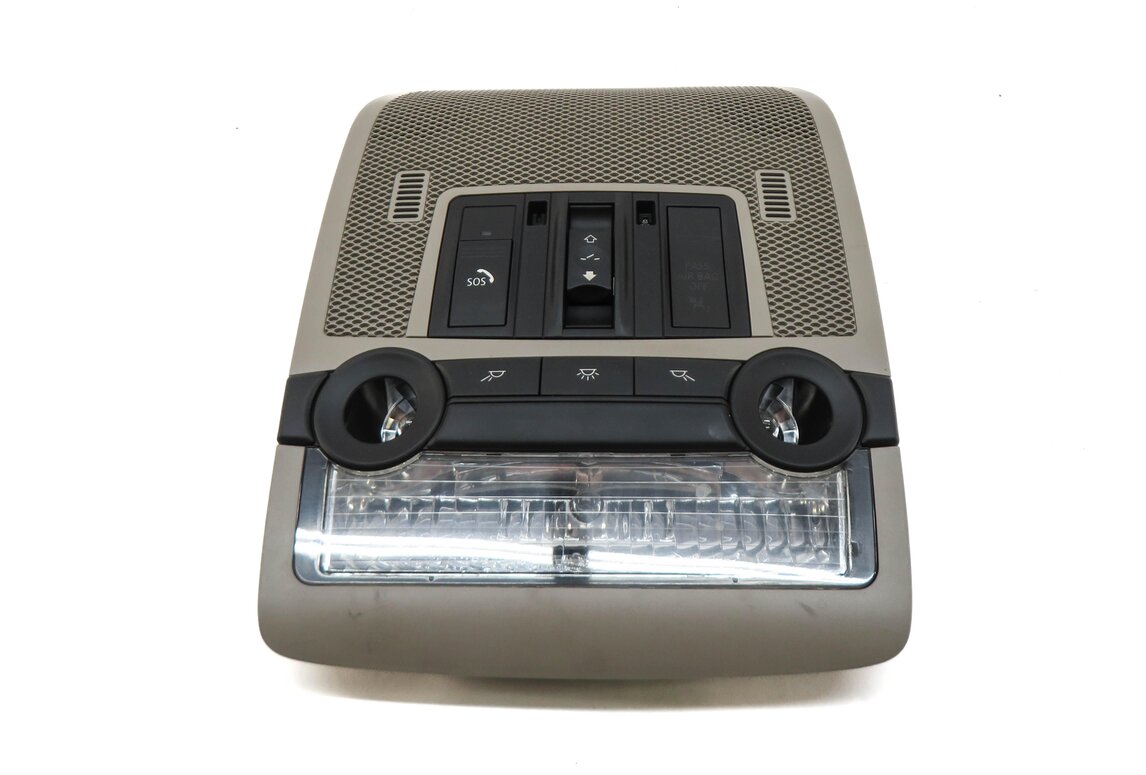 Thumbnail 3: 2013 BMW X5 (E70) FRONT DOMELIGHT MAP READING COURTESY DOME LIGHT LAMP (GRAY)