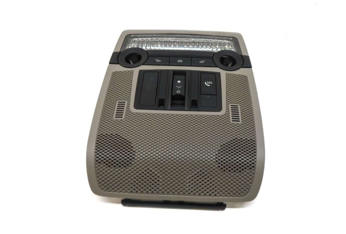 Thumbnail 4: 2013 BMW X5 (E70) FRONT DOMELIGHT MAP READING COURTESY DOME LIGHT LAMP (GRAY)