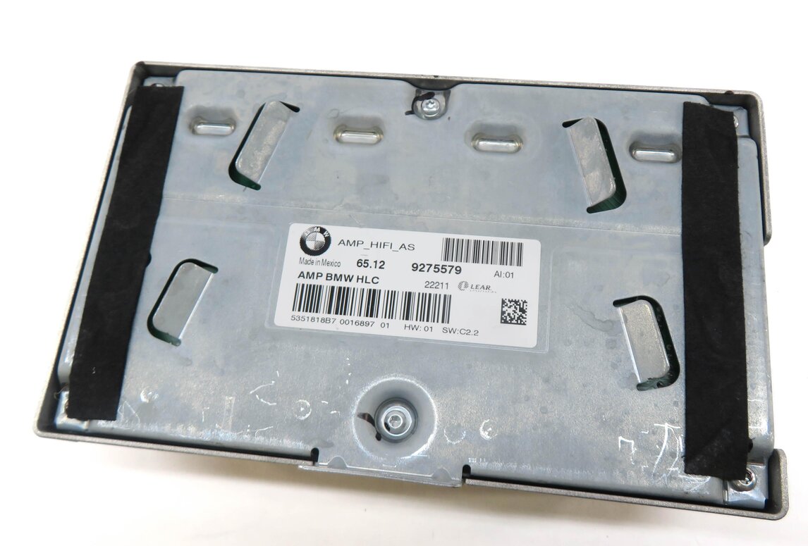 Thumbnail 3: 2011-2013 BMW X5 X5M (E70 E71) RADIO STEREO MEDIA AUDIO AMP AMPLIFIER (LEAR)