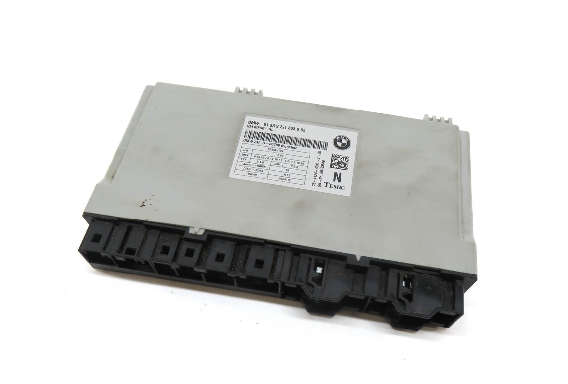 2011-2014 BMW X5 X5M X6 X6M (E70 E71) FRONT COMFORT SEAT CONTROL MODULE