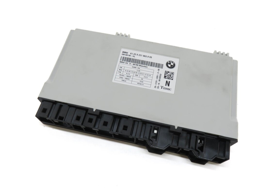 2011-2014 BMW X5 X5M X6 X6M (E70 E71) FRONT COMFORT SEAT CONTROL MODULE