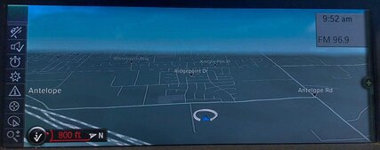 10-14 X5 X5M X6 X6M (E70 E71 E72) 8.8" FRONT GPS NAVIGATION MEDIA DISPLAY SCREEN