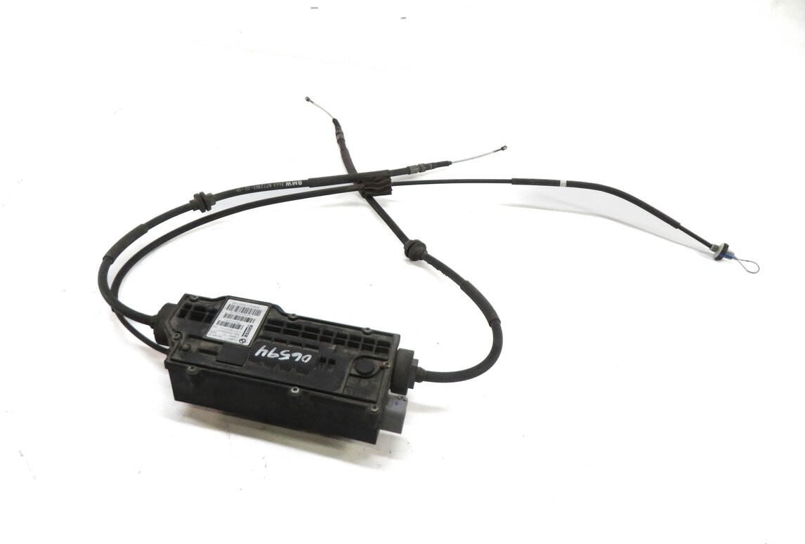 2013 BMW X5 (E70) EMERGENCY PARKING BRAKE ACTUATOR MOTOR w/ CABLES