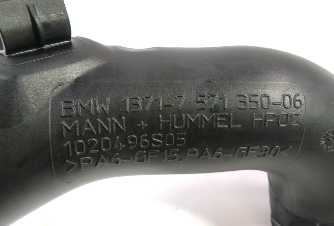Thumbnail 5: 2013 BMW X5 (E70) 3.0L N55 TURBO ENGINE LOWER INTERCOOLER INDUCTION PIPE TUBE
