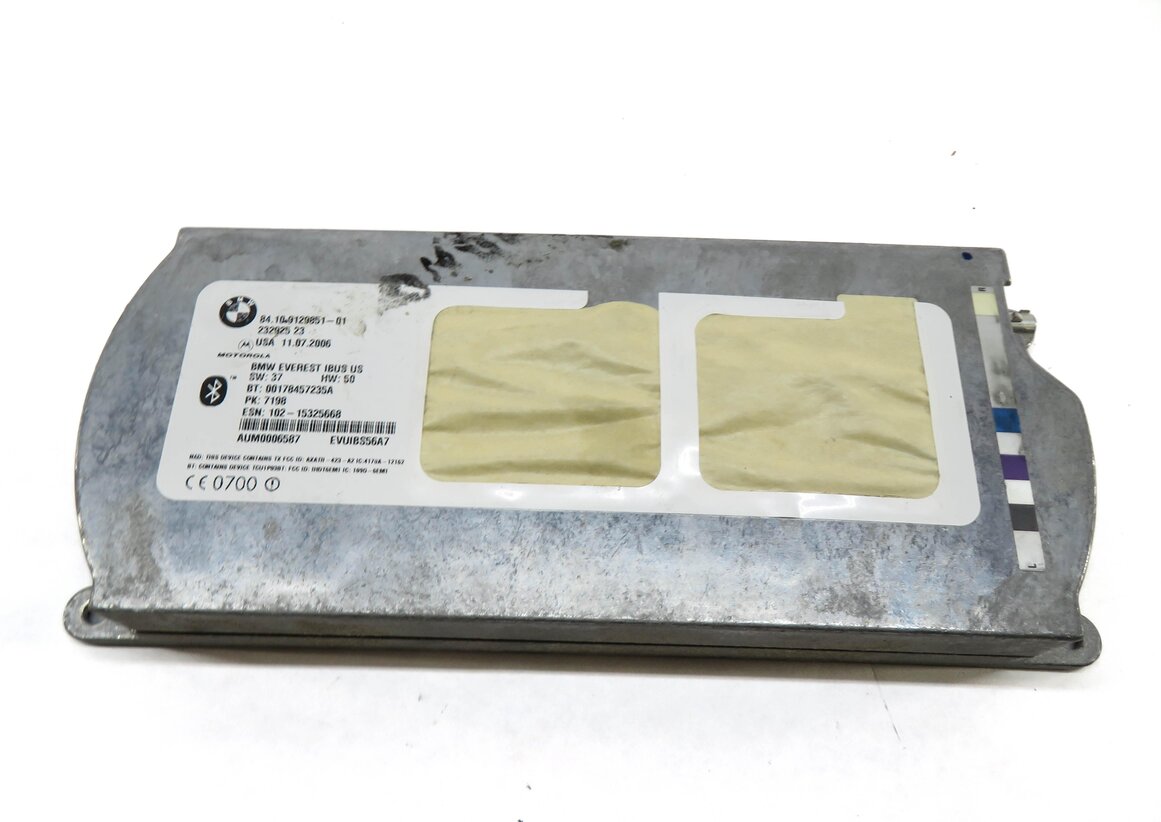 Thumbnail 2: 2006 BMW Z4si (E85) BLUETOOTH COMMUNICATION PHONE CONTROL MODULE 84109129851
