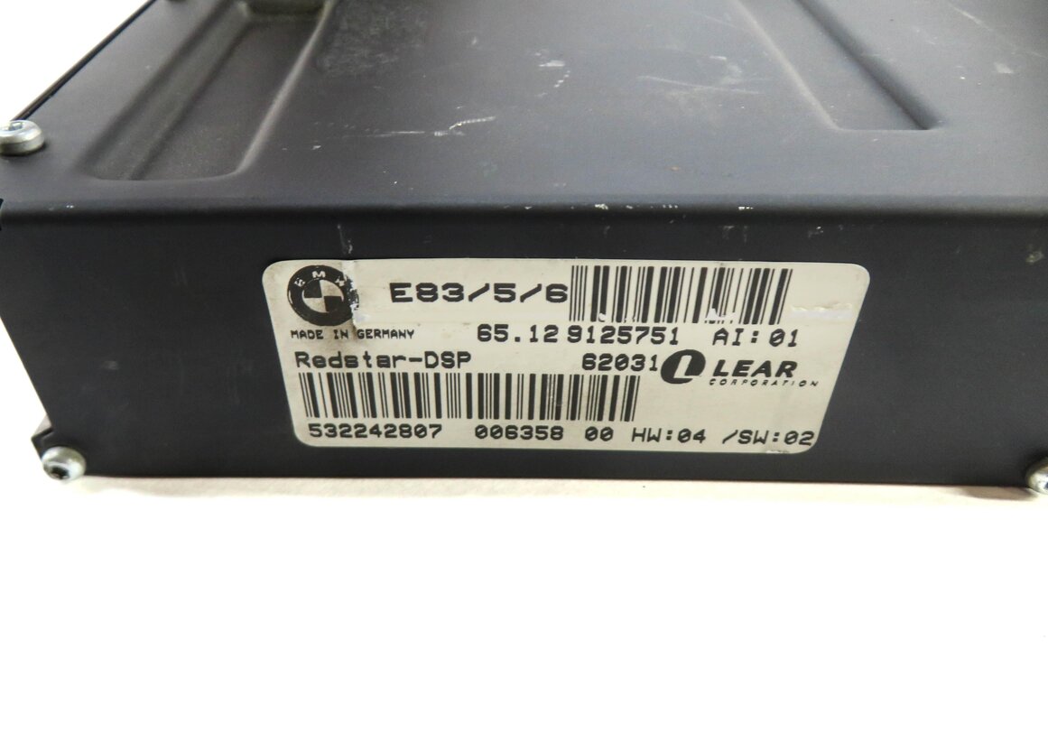 Thumbnail 4: 2006-2010 BMW X3 Z4 (E83 E85) HIFI PROFESSIONAL DSP LEAR AMPLIFIER