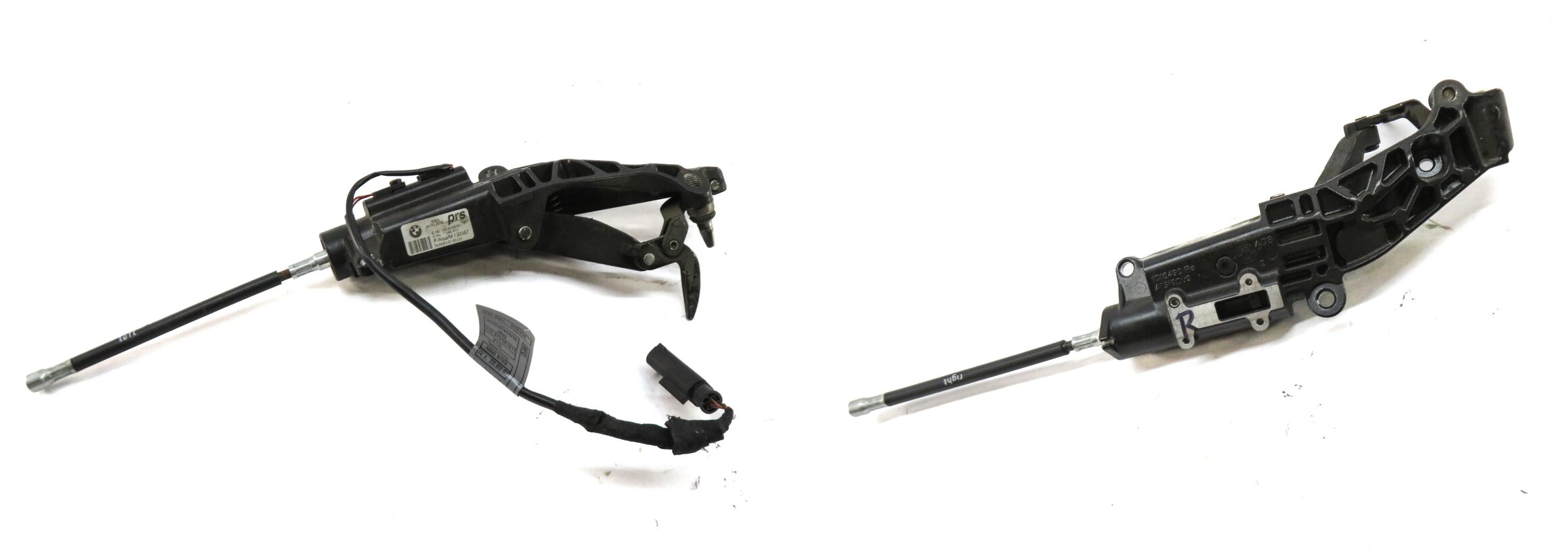 2006 BMW Z4si (E85) LEFT RIGHT ELECTRIC CONVERTIBLE TOP CANOPY LATCH SET/2