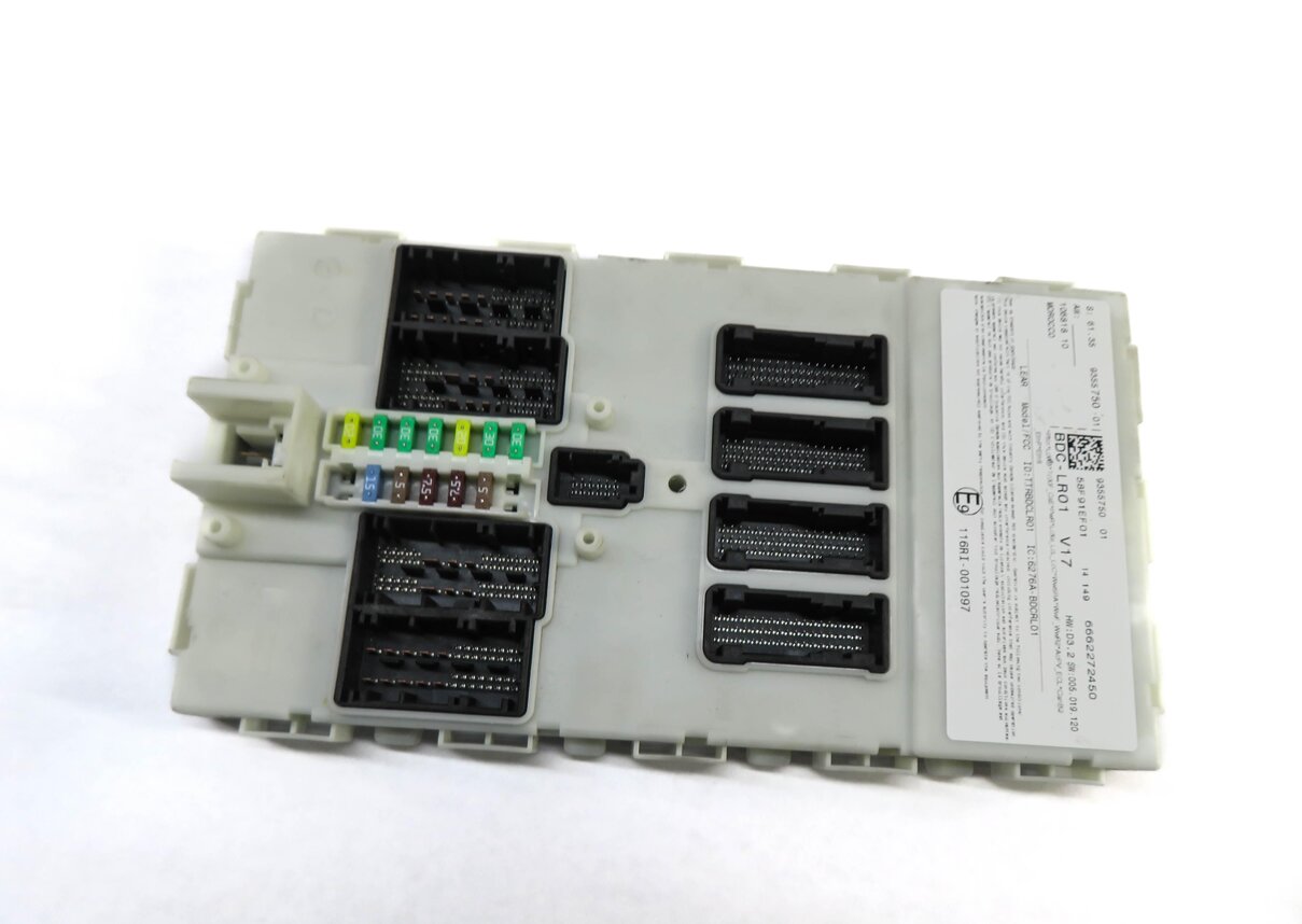 Thumbnail 4: 2014 BMW X5 (F15) 3.0L N55 TURBO ENGINE ECM DME BCM IMMOBILIZER MODULE KEY SET