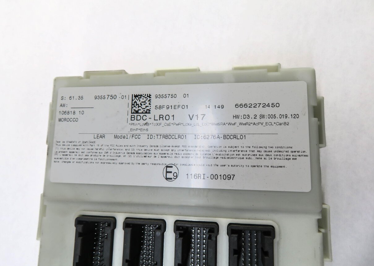 Thumbnail 5: 2014 BMW X5 (F15) 3.0L N55 TURBO ENGINE ECM DME BCM IMMOBILIZER MODULE KEY SET