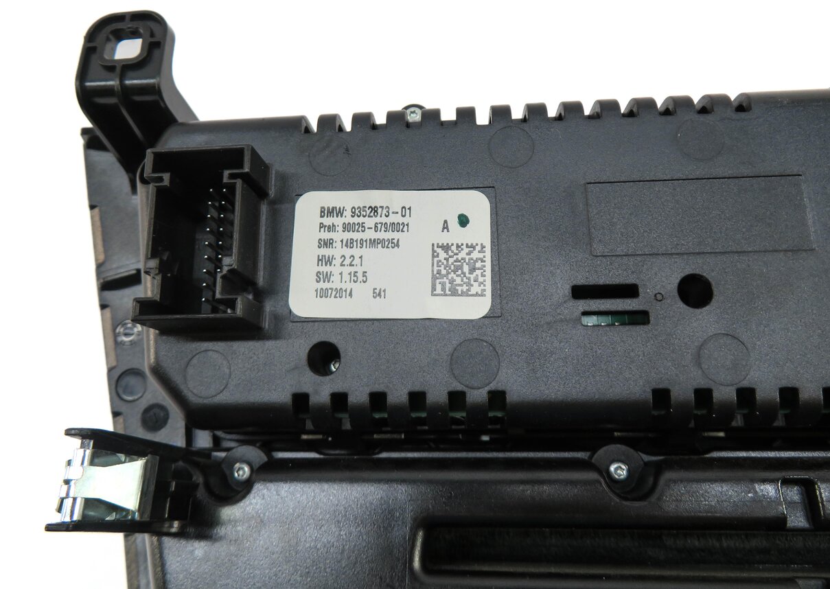 Thumbnail 7: 2014-2018 BMW X5 (F15 F85) FRONT HEATER A/C TEMPERATURE CLIMATE CONTROL PANEL