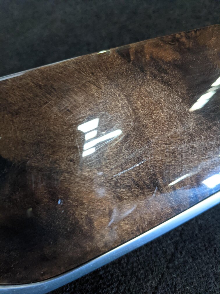 Thumbnail 16: 2014 BMW X5 (F15) DASH DOOR CONSOLE INTERIOR TRIM PANEL SET (POPLAR WOOD GRAIN)