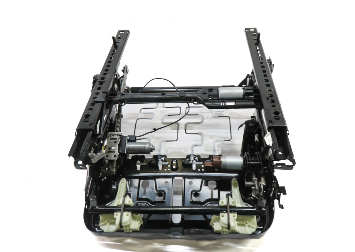 Thumbnail 4: 14-18 BMW X5 (F15) RIGHT FRONT PASSENGER 10-WAY STANDARD SEAT TRACK w/ MOTORS