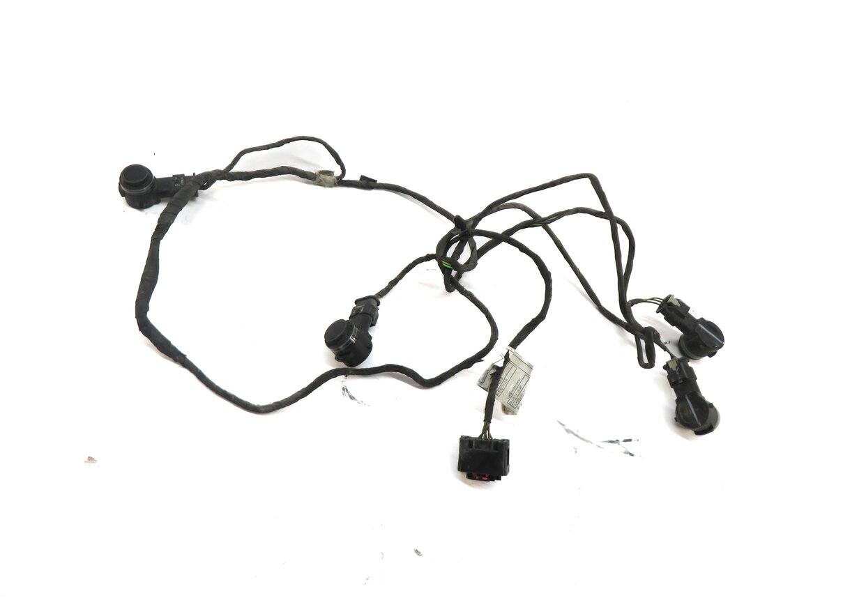 Thumbnail 2: 2014 BMW X5 (F15) REAR PDC PARK DISTANCE SENSOR SET w/ HARNESS (BLACK 2 668)