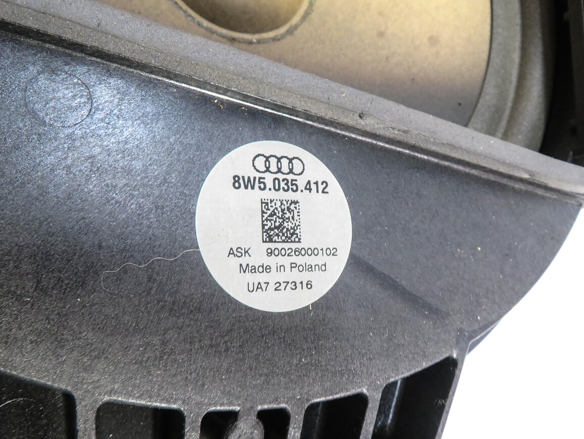 Thumbnail 10: 2017 AUDI A4 (B9 8W) RADIO STEREO AUDIO SUB SUBWOOFER TWEETER SPEAKER SET