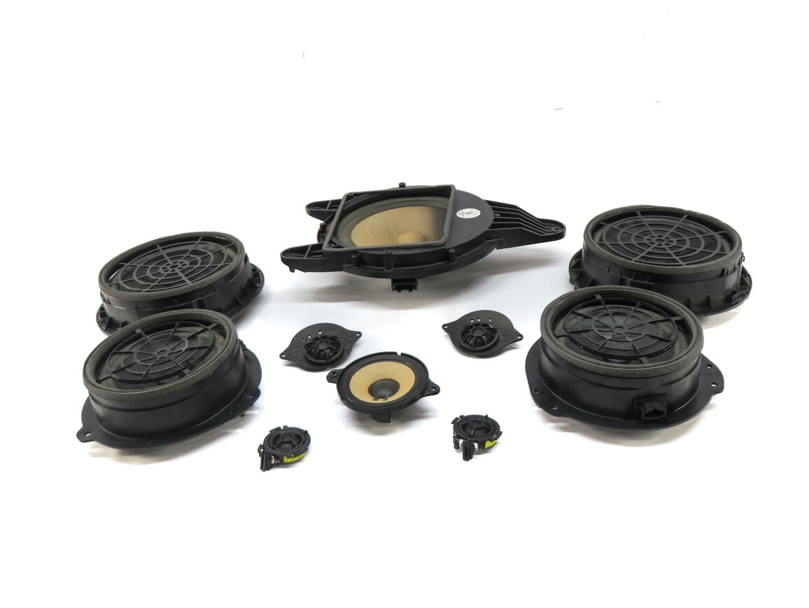 Thumbnail 2: 2017 AUDI A4 (B9 8W) RADIO STEREO AUDIO SUB SUBWOOFER TWEETER SPEAKER SET