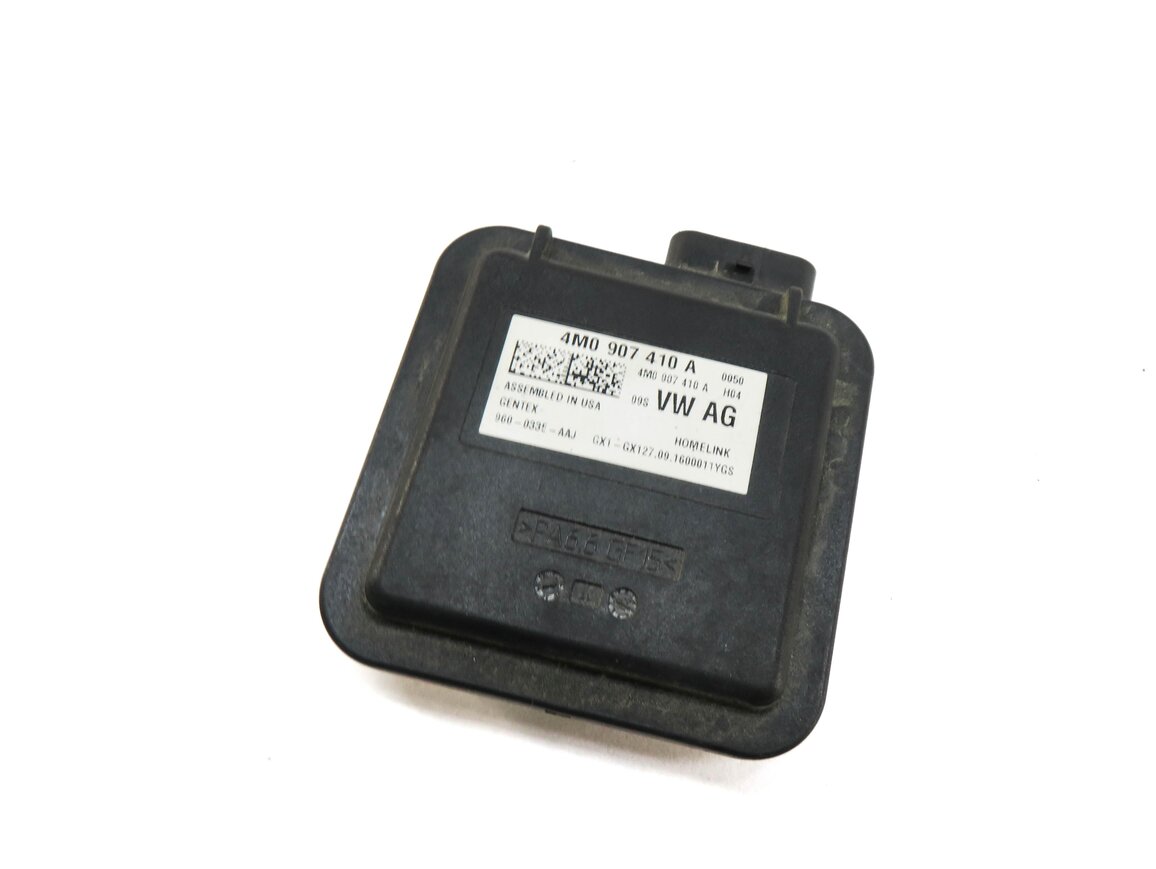 2017 AUDI A4 (B9 8W) HOMELINK GARAGE DOOR GATE OPENER CONTROL MODULE