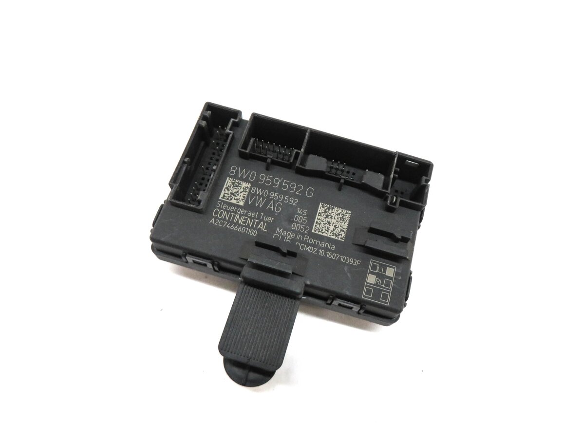 2017 AUDI A4 (B9 8W) RIGHT FRONT PASSENGER DOOR CONTROL MODULE