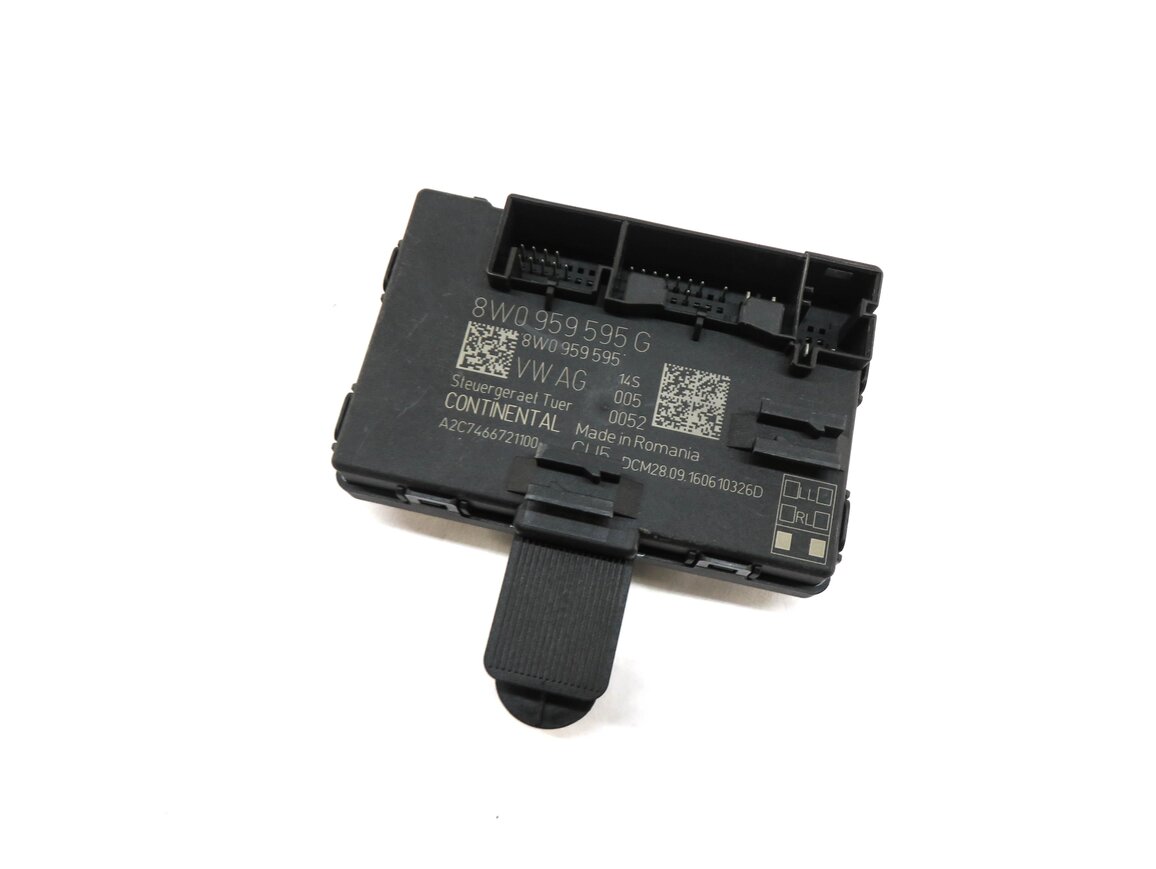 2017 AUDI A4 (B9 8W) LEFT REAR DOOR CONTROL MODULE