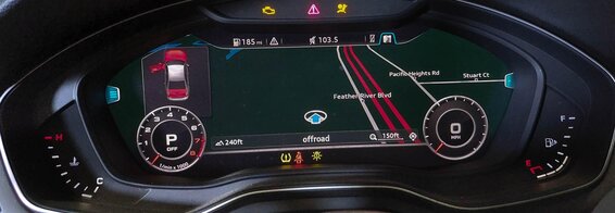 Thumbnail 2: 2017 AUDI A4 (B9 8W) SPEEDOMETER INSTRUMENT GAUGE CLUSTER (DIGITAL 83k)