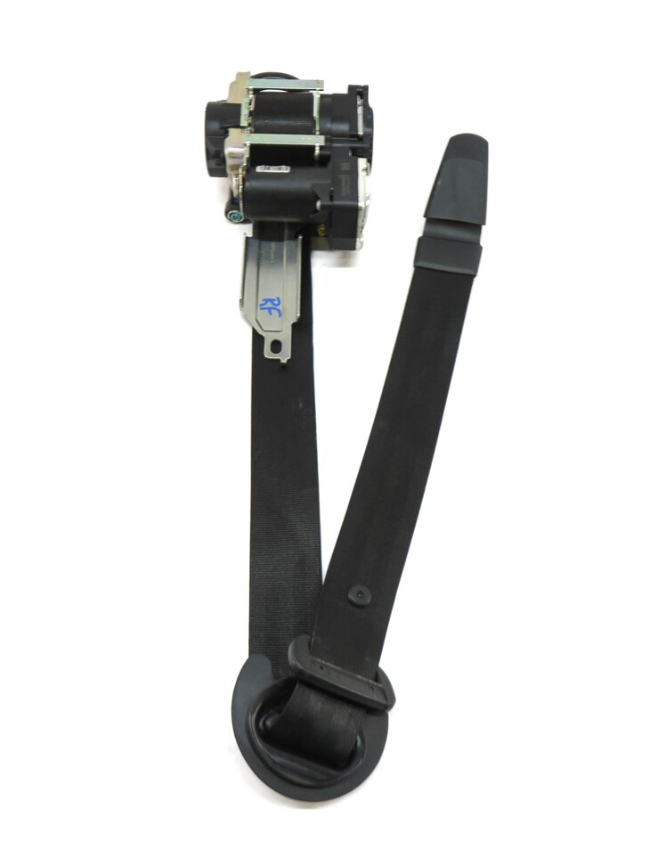 Thumbnail 2: 2017-2021 AUDI A4 (B9 8W) RIGHT FRONT PASSENGER SEATBELT RETRACTOR (BLACK)