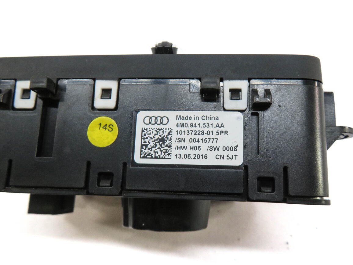 Thumbnail 5: 2016-2021 AUDI A4 A5 S4 S5 RS5 Q7 (B9 8W 8WS 4M) HEADLIGHT SWITCH