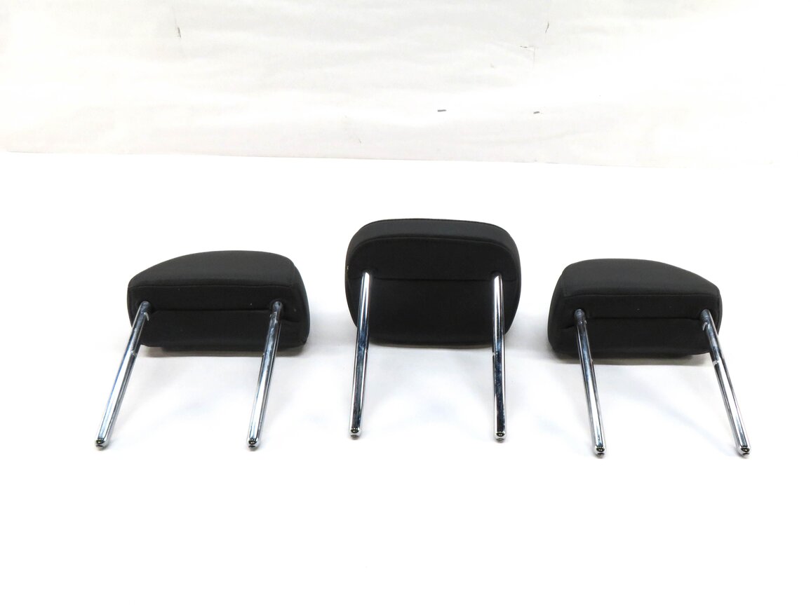 Thumbnail 5: 2017 AUDI A4 (B9 8W) REAR SEAT LEFT CENTER RIGHT HEADREST SET-3 (BLACK YM)