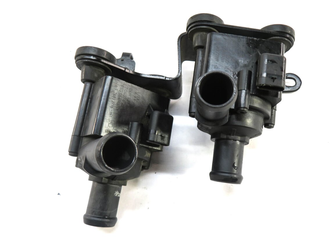 Thumbnail 5: 2017 AUDI A4 (B9 8W) 2.0L CYMC TURBO ENGINE AUXILIARY WATER PUMP SET w/ BRACKET