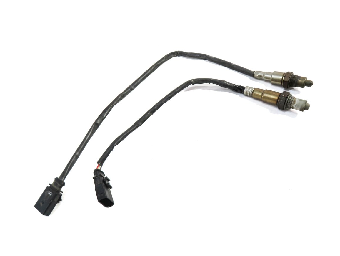 Thumbnail 3: 2017 AUDI A4 (B9 8W) 2.0L CYMC PRE POST CAT O2 OXYGEN LAMBDA PROBE SENSOR SET-2