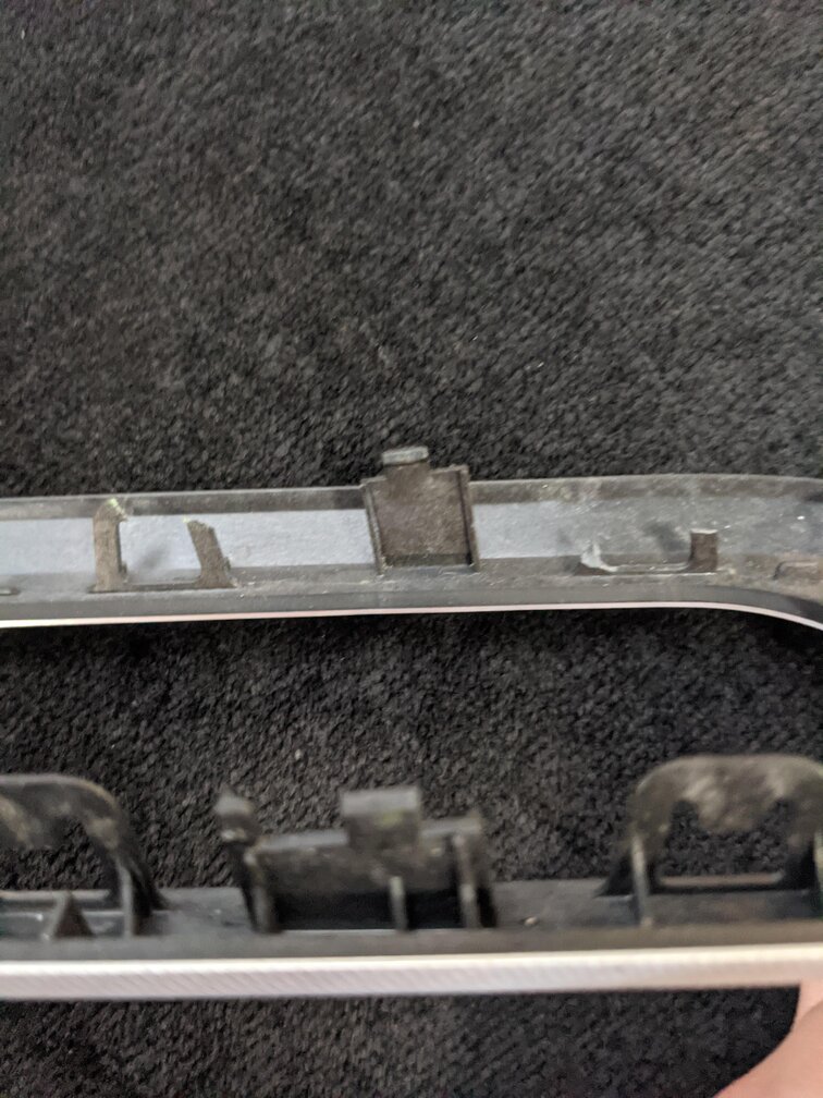 Thumbnail 12: 2017 AUDI A4 (B9 8W) DASH DOOR CONSOLE TRIM PANEL SET (ALUMINUM ELLIPSE 5TT)
