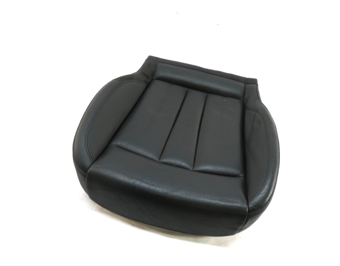 17-19 AUDI A4 (B9 8W) LEFT FRONT DRIVER LOWER BOTTOM HEATED SEAT CUSHION (BLACK)