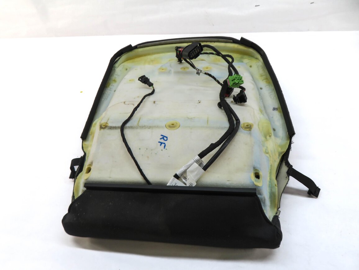 Thumbnail 5: 17-19 AUDI A4 (B9 8W) RIGHT PASSENGER LOWER BOTTOM HEATED SEAT CUSHION (BLACK)