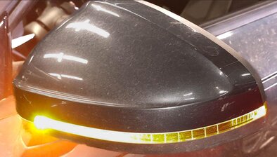 Thumbnail 2: 17-19 AUDI A4 (B9 8W) LEFT HEATED MEMORY AUTODIM DOOR MIRROR (MANHATTAN GRAY H1)