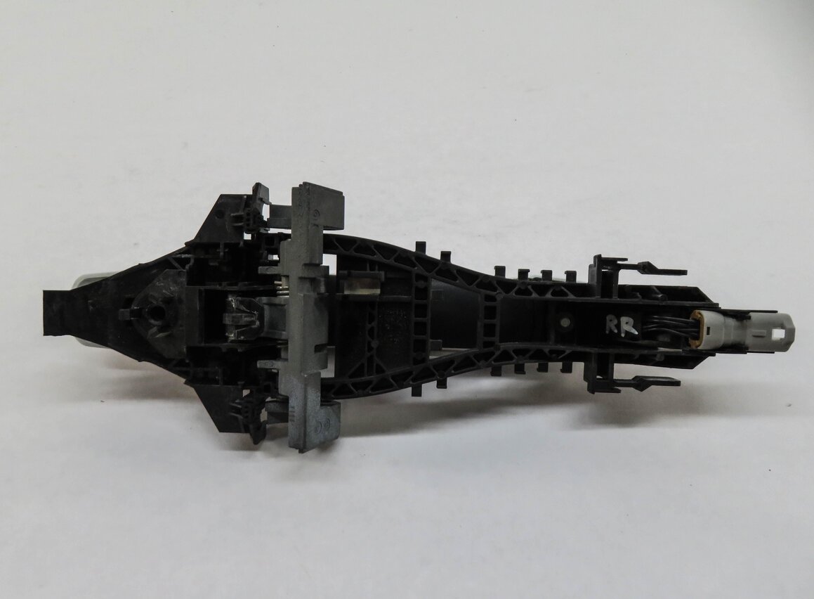 Thumbnail 4: 12-17 RANGE ROVER SPORT EVOQUE (L405 L494) RIGHT REAR PASSIVE DOOR HANDLE WHITE