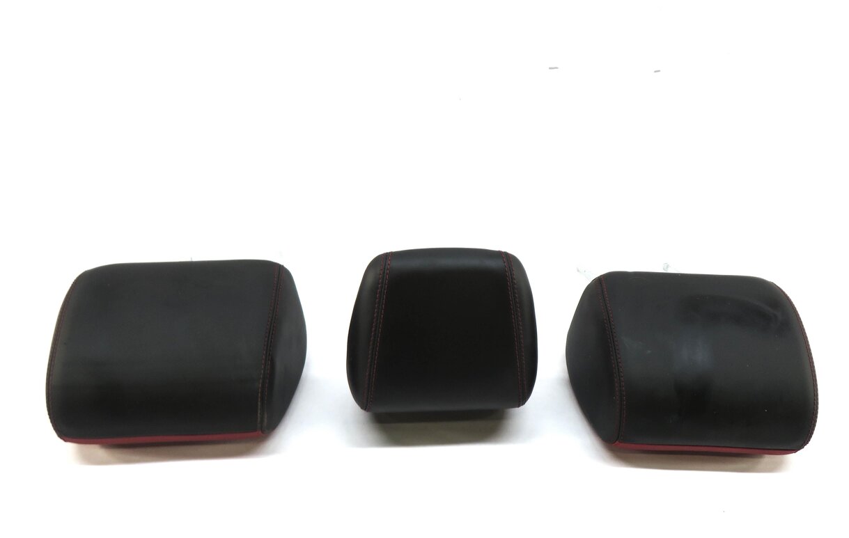 Thumbnail 4: 2016 RANGE ROVER EVOQUE (L538) REAR SEAT HEADREST SET-3 (PIMENTO RED & BLACK)