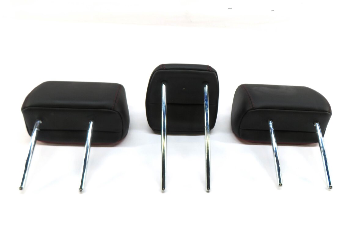 Thumbnail 5: 2016 RANGE ROVER EVOQUE (L538) REAR SEAT HEADREST SET-3 (PIMENTO RED & BLACK)