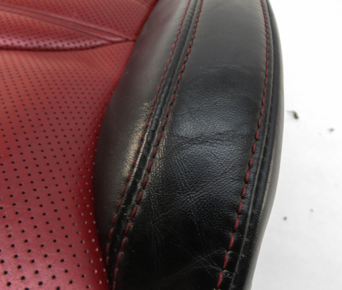 Thumbnail 6: 2016 RANGE ROVER EVOQUE (L538) DRIVER BOTTOM HEATED SEAT CUSHION (BLACK RED)