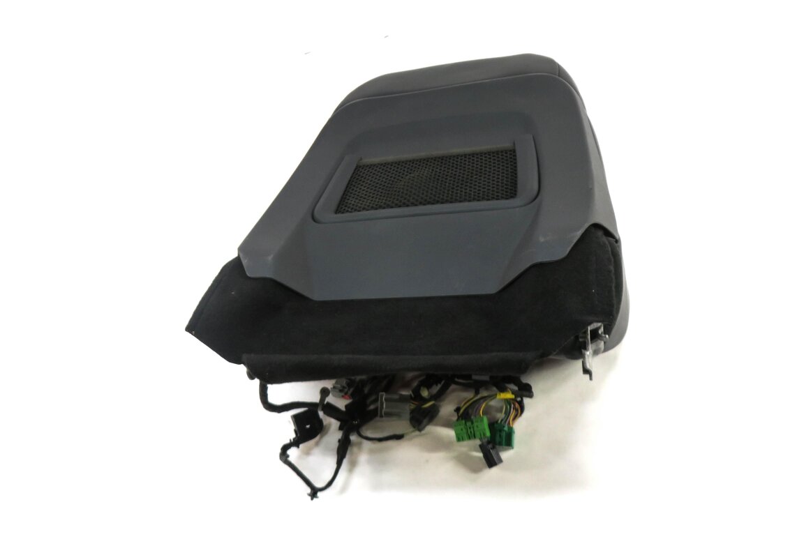 Thumbnail 4: 2016 RANGE ROVER EVOQUE (L538) DRIVER UPPER TOP HEATED SEAT CUSHION (BLACK RED)