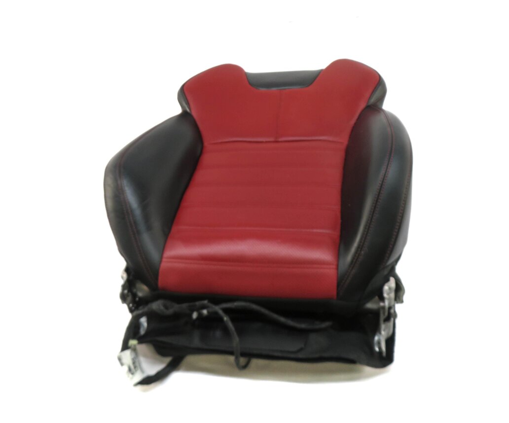 2016 RANGE ROVER EVOQUE (L538) PASSENGER UPPER TOP HEATED SEAT CUSHION BLACK RED
