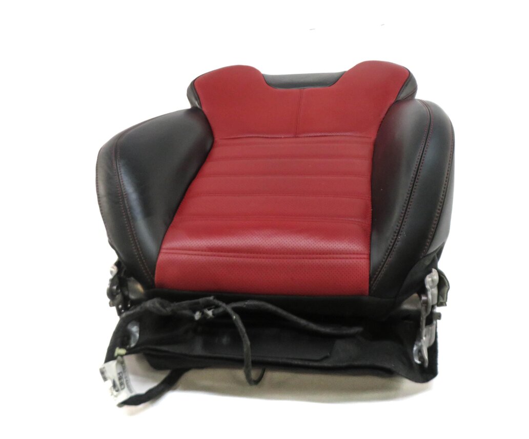 Thumbnail 2: 2016 RANGE ROVER EVOQUE (L538) PASSENGER UPPER TOP HEATED SEAT CUSHION BLACK RED