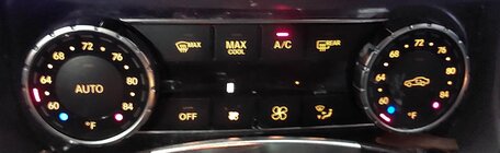 Thumbnail 2: 12-16 MERCEDES C250 C300 C350 CLS400 CLS550 (C204 W204 W218) TEMPERATURE CONTROL