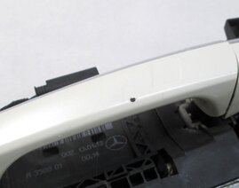 Thumbnail 5: 10-18 MERCEDES E GL ML CLS (W207 W212 W218 W166 X166) DRIVER DOOR HANDLE (WHITE)