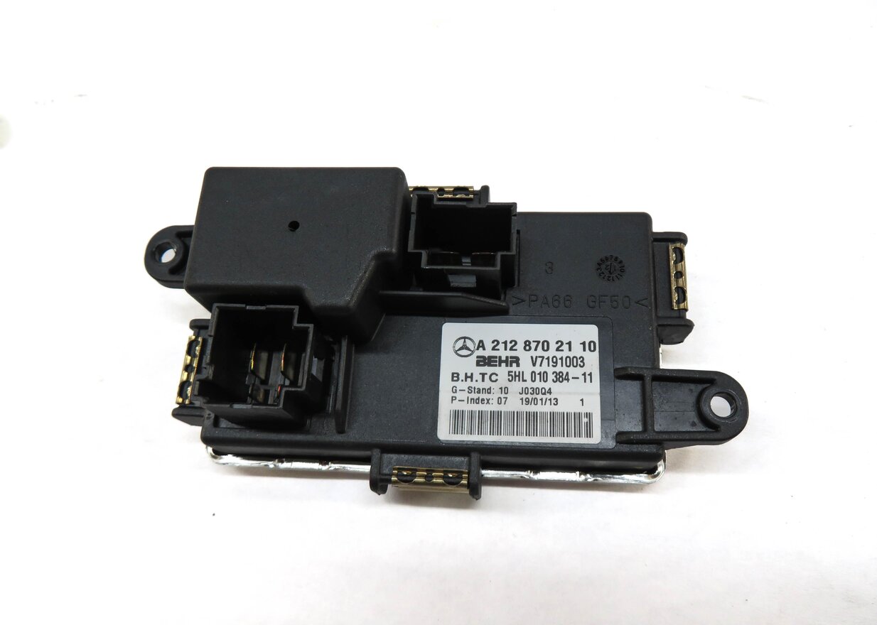 Thumbnail 3: 2013 MERCEDES CLS63 AMG (W218) FRONT HEATER A/C BLOWER FAN MOTOR SPEED RESISTOR