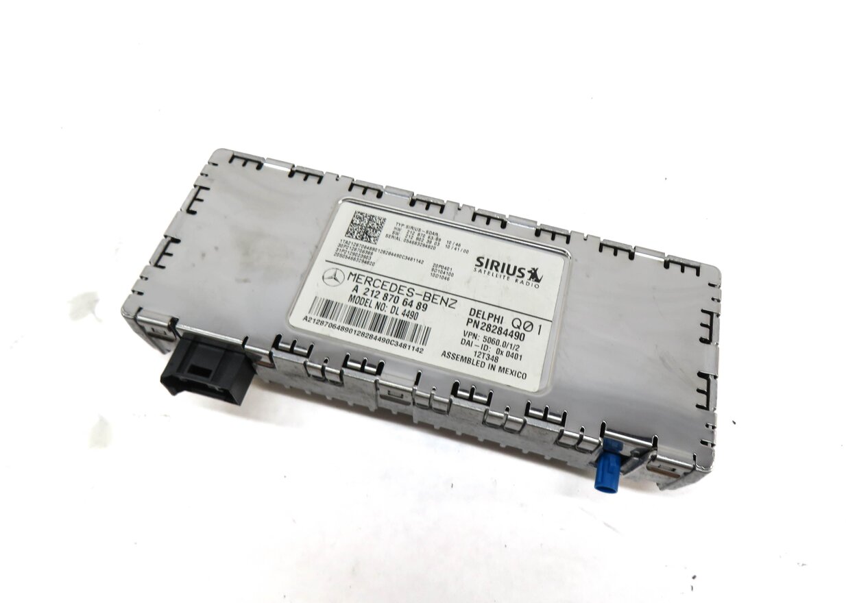2010-2016 MERCEDES B C E ML SL CLS (W204 W166 W212 X204) SIRIUS SATELLITE MODULE