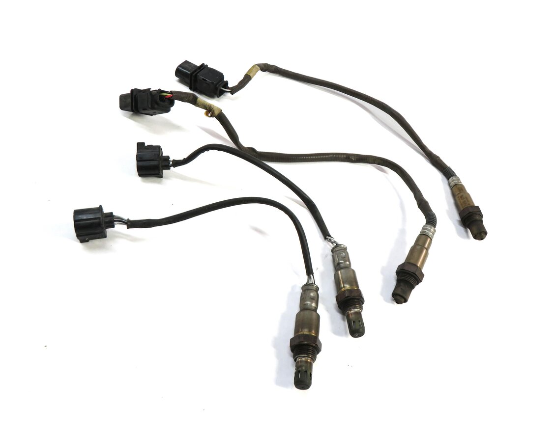 2013 MERCEDES CLS63 AMG (W218) PRE POST CAT O2 OXYGEN LAMBDA PROBE SENSOR SET