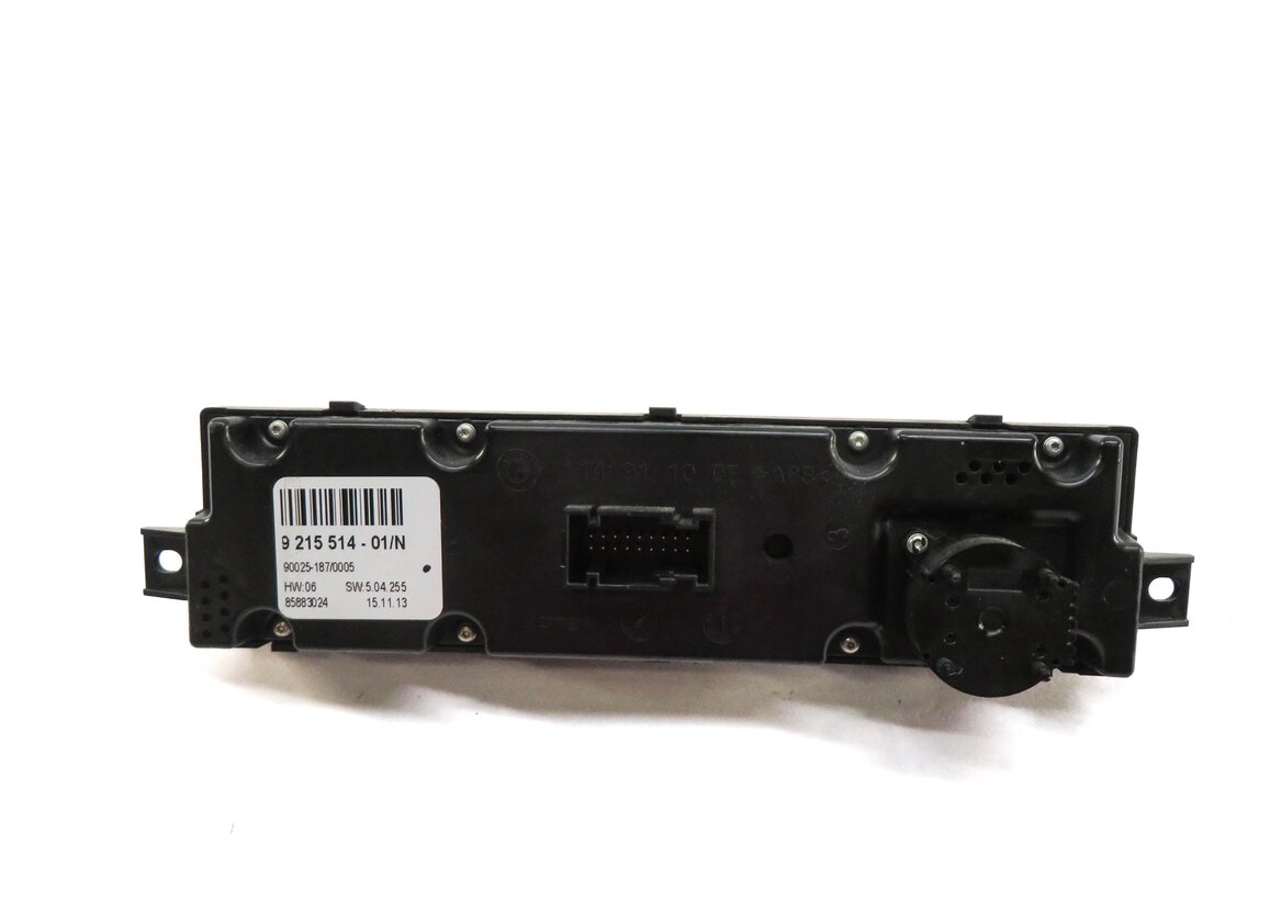 Thumbnail 5: 2014 BMW X6 (E71) REAR HEATER A/C TEMPERATURE CLIMATE CONTROL BUTTON PANEL