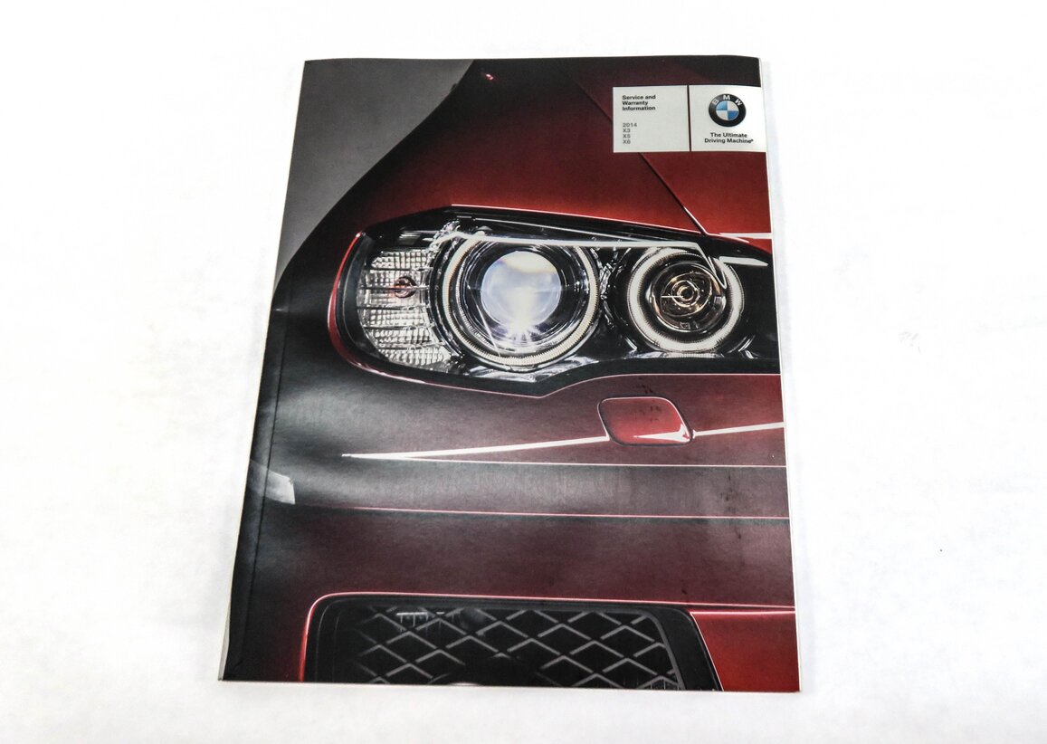 Thumbnail 5: 2014 BMW X6 (E71) OWNERS MANUAL BOOK BOOKLET GUIDE SET w/ CASE