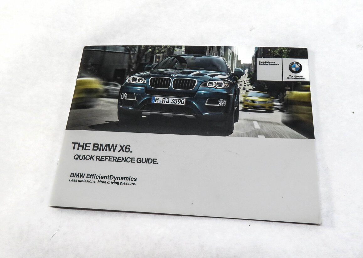 Thumbnail 8: 2014 BMW X6 (E71) OWNERS MANUAL BOOK BOOKLET GUIDE SET w/ CASE
