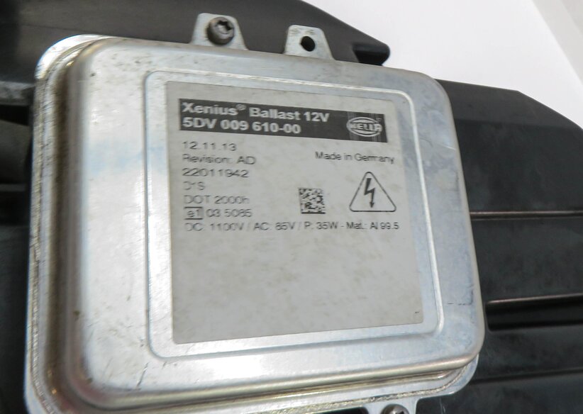 Thumbnail 6: 2008-2014 BMW X6 X6M (E71) RIGHT PASSENGER XENON HID ADAPTIVE HEADLIGHT LAMP