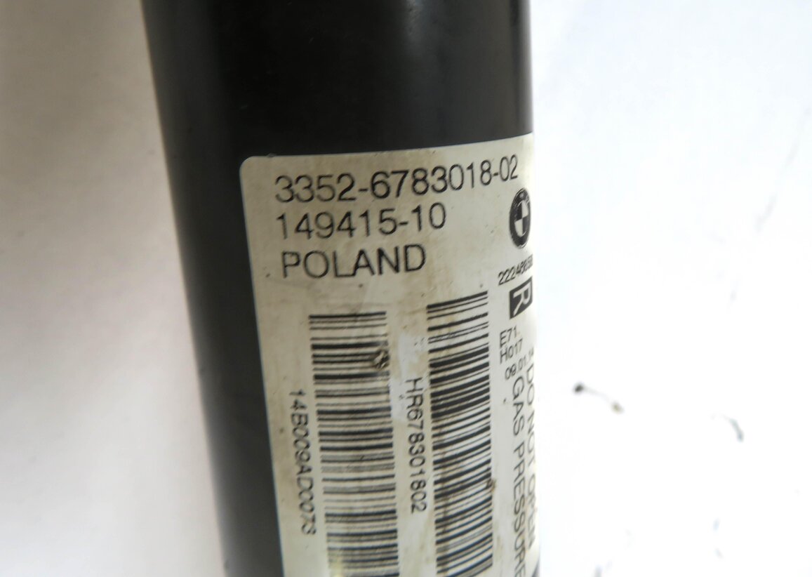 Thumbnail 7: 2014 BMW X6 (E71) LEFT & RIGHT REAR STANDARD SUSPENSION SHOCK STRUT SET-2