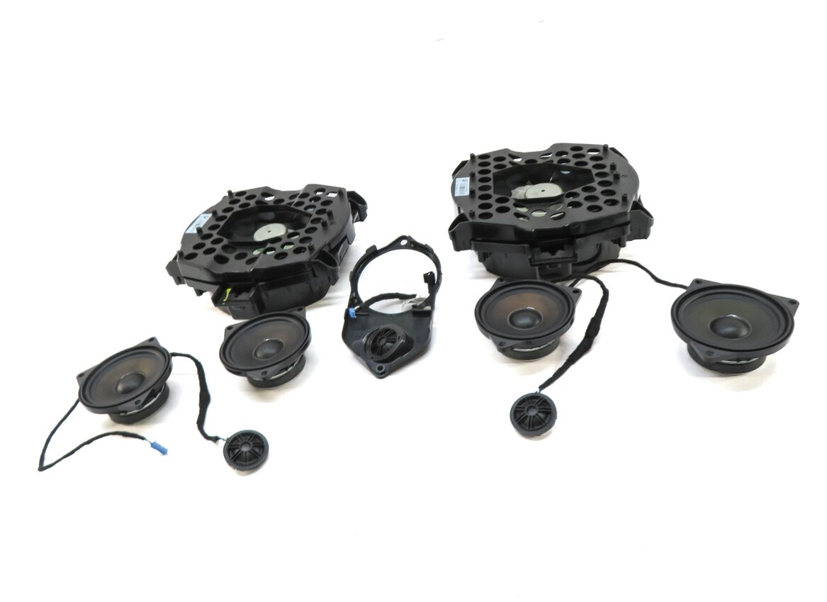 Thumbnail 2: 2013 BMW X5 (E70) RADIO STEREO SUB SUBWOOFER TWEETER SPEAKER SET-9